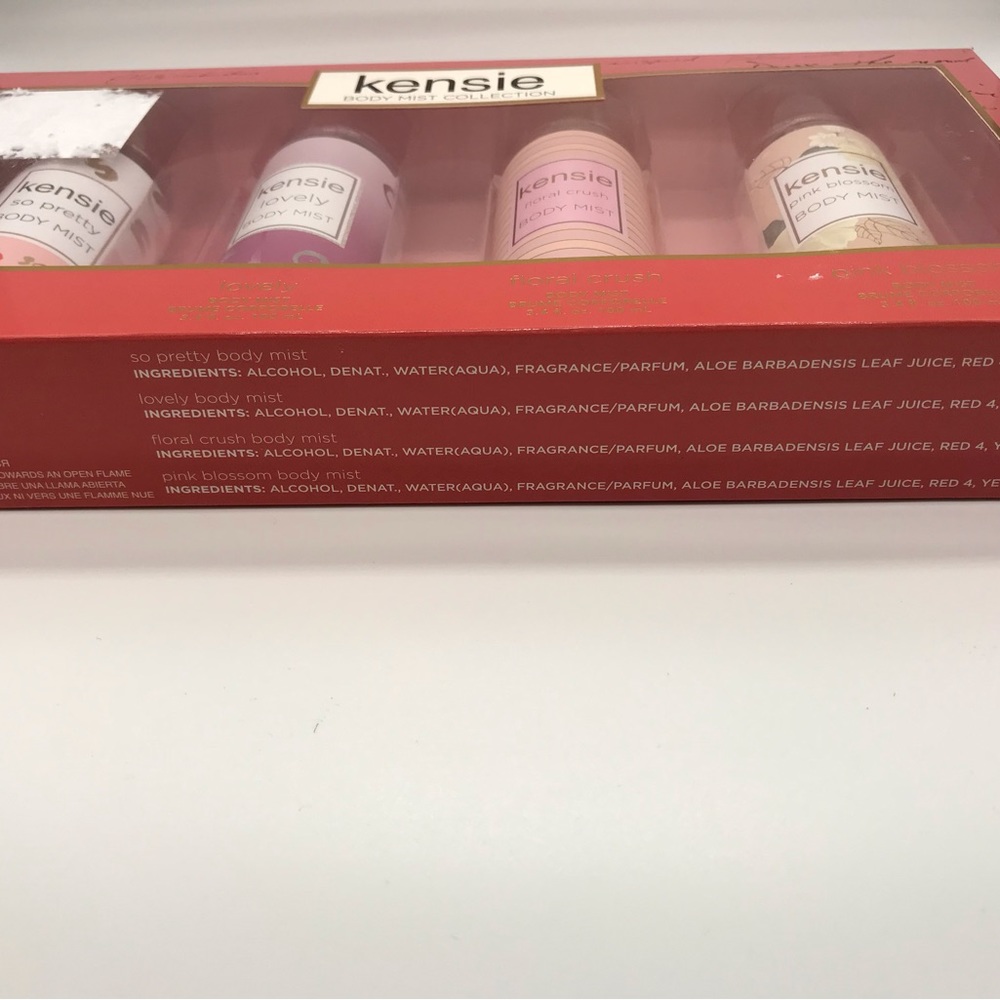 KENSIE Body Mist Collection - Boxed Set - 4 Scents 3.4 oz each - Picture 3 of 7